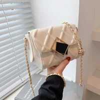 fashion brand women bag small shoulder bag leather pink metal chain messenger bag ladies mini cute shoulder wallet