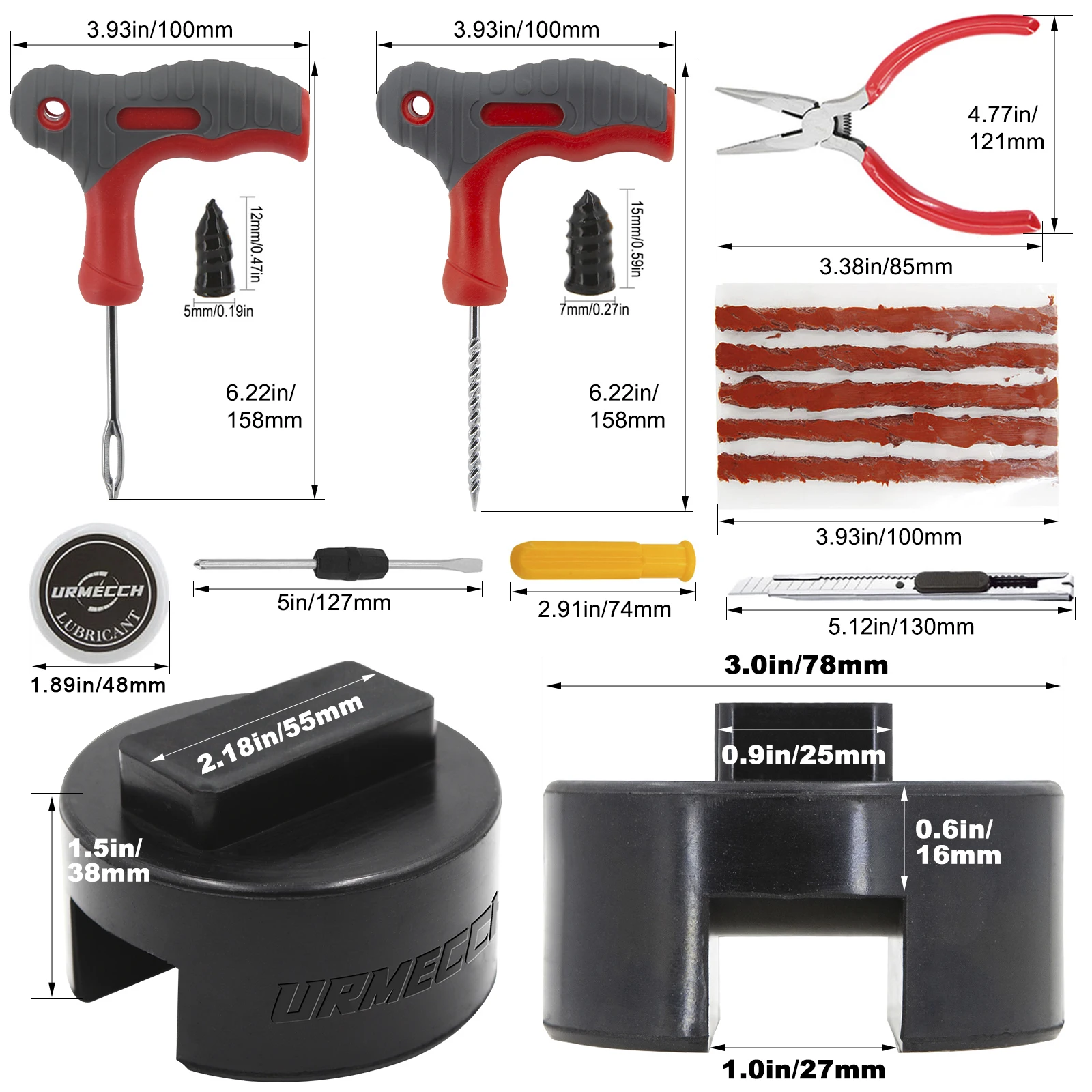 4 шт. адаптер для мини-автомобильных аксессуаров набор ремонта шин напольные