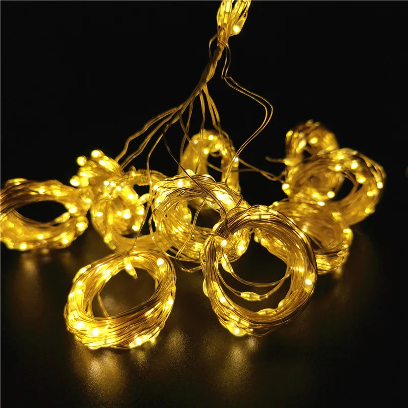 3/4/6M LED Garland Curtain Lights 8 Modes USB Remote Control Fairy Lights String Wedding Christmas Decor for Home Festival Lamp