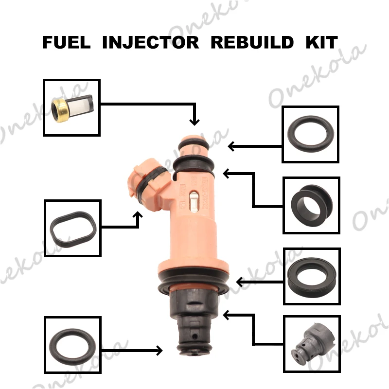 

Fuel Injector repair kit Orings Filters for Lexus GS430 LS430 LS430 4.3L Engine 2002-2007 23250-50030