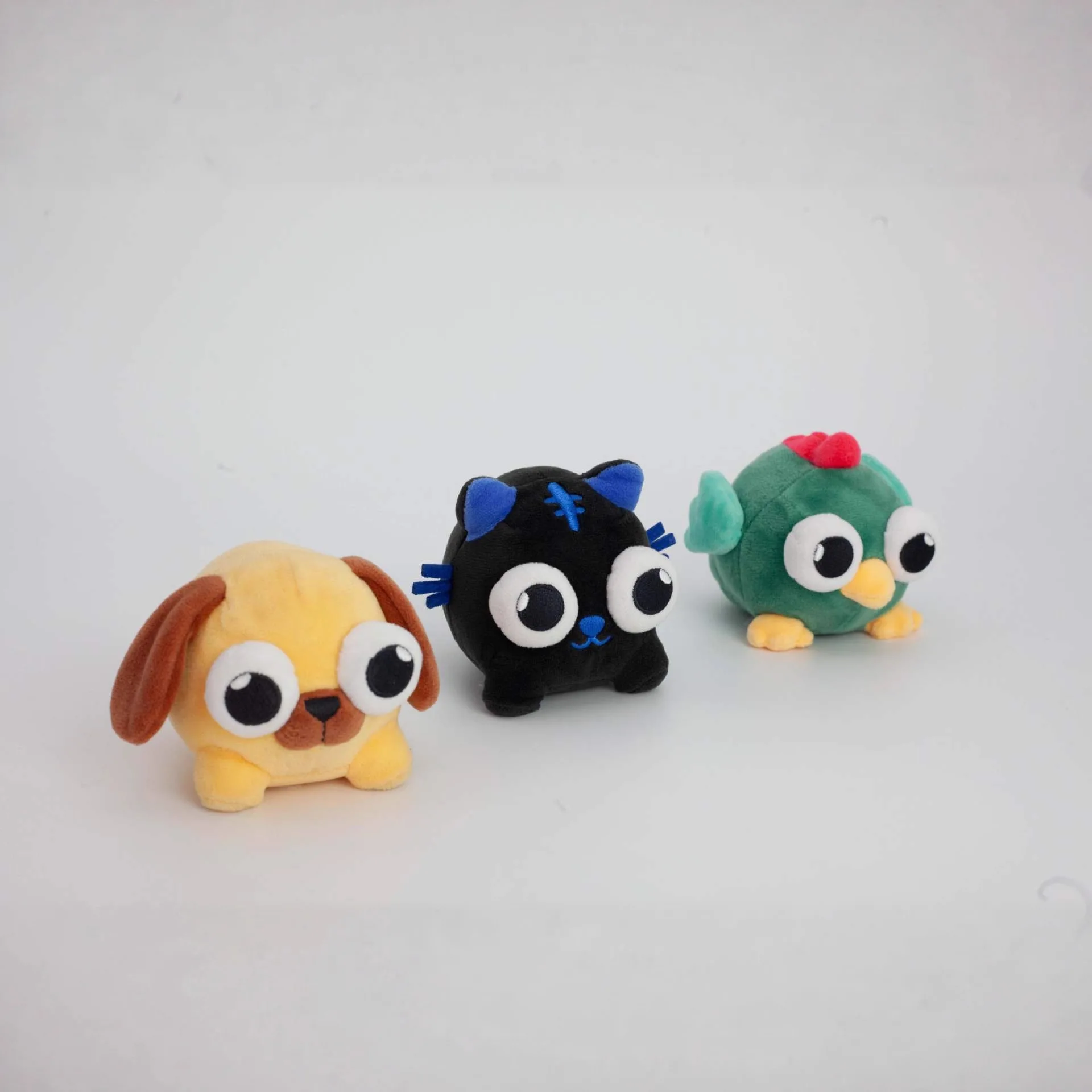Фото Новая плюшевая игрушка Yeeps в виде собаки, забавная аниме-фигурка, мягкая набивная кукла, коллекционная игрушка для декора комнаты, рождественский подарок для детей №2