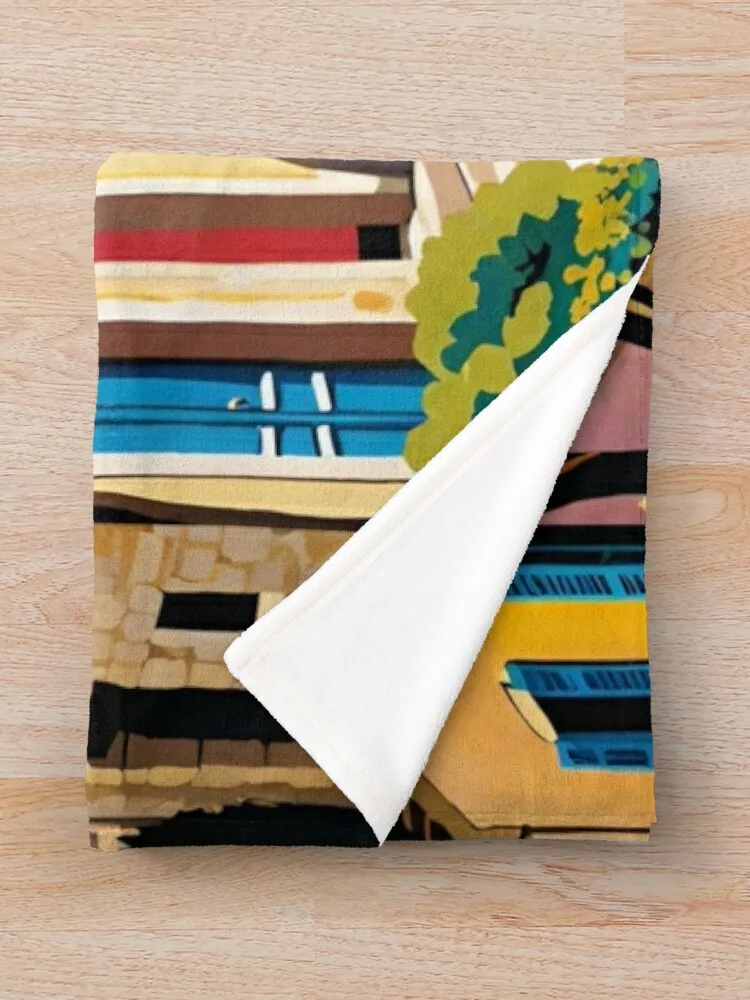 Прованс Пейзаж Художественный принт Очаровательная французская сельская