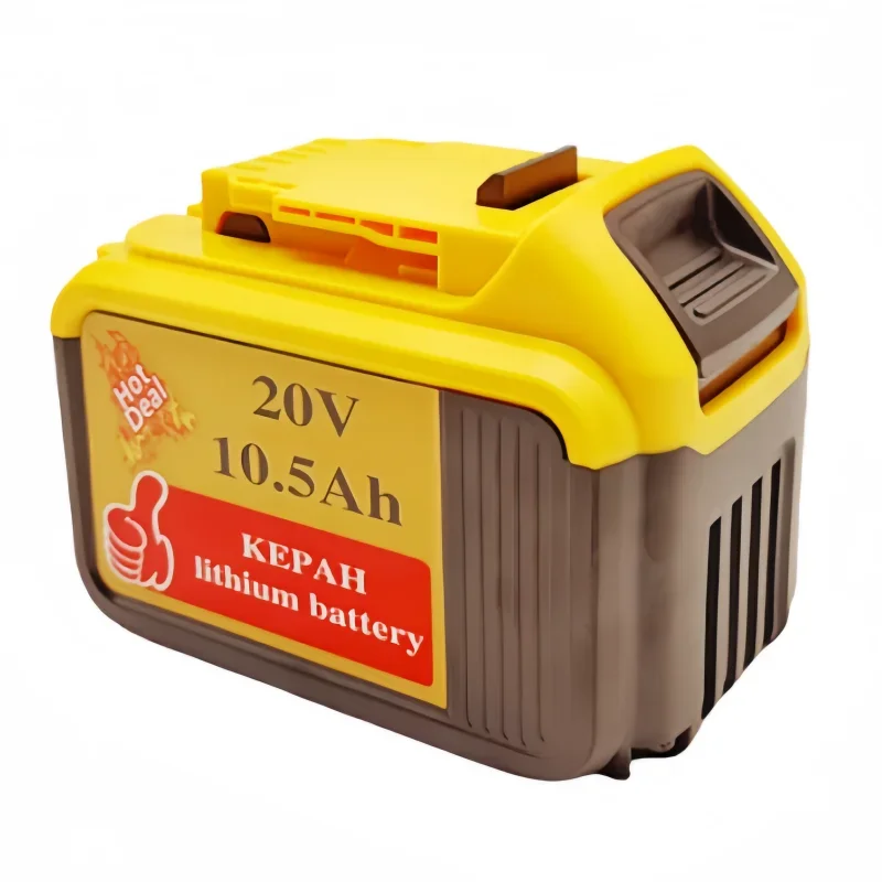 Фото НОВЫЙ сменный литиевый аккумулятор DCB200 20 В 10,5 Ач для Dewalt 18 В DCB184 DCB200 DCB182 DCB180 DCB181 DCB182 DCB206 DCB201 №2