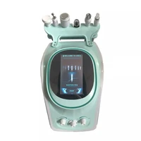 6 in 1 hydrogen oxygen small bubble pores cleaner rf beauty machine hd scanner skin analyzer pores cleaner oxygen sprayer skin