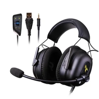 7 1 channel gaming headphones usb plug game noise reduction wired headset gamer for pubg lol mode computer pc tablet pc ps4 xbox
