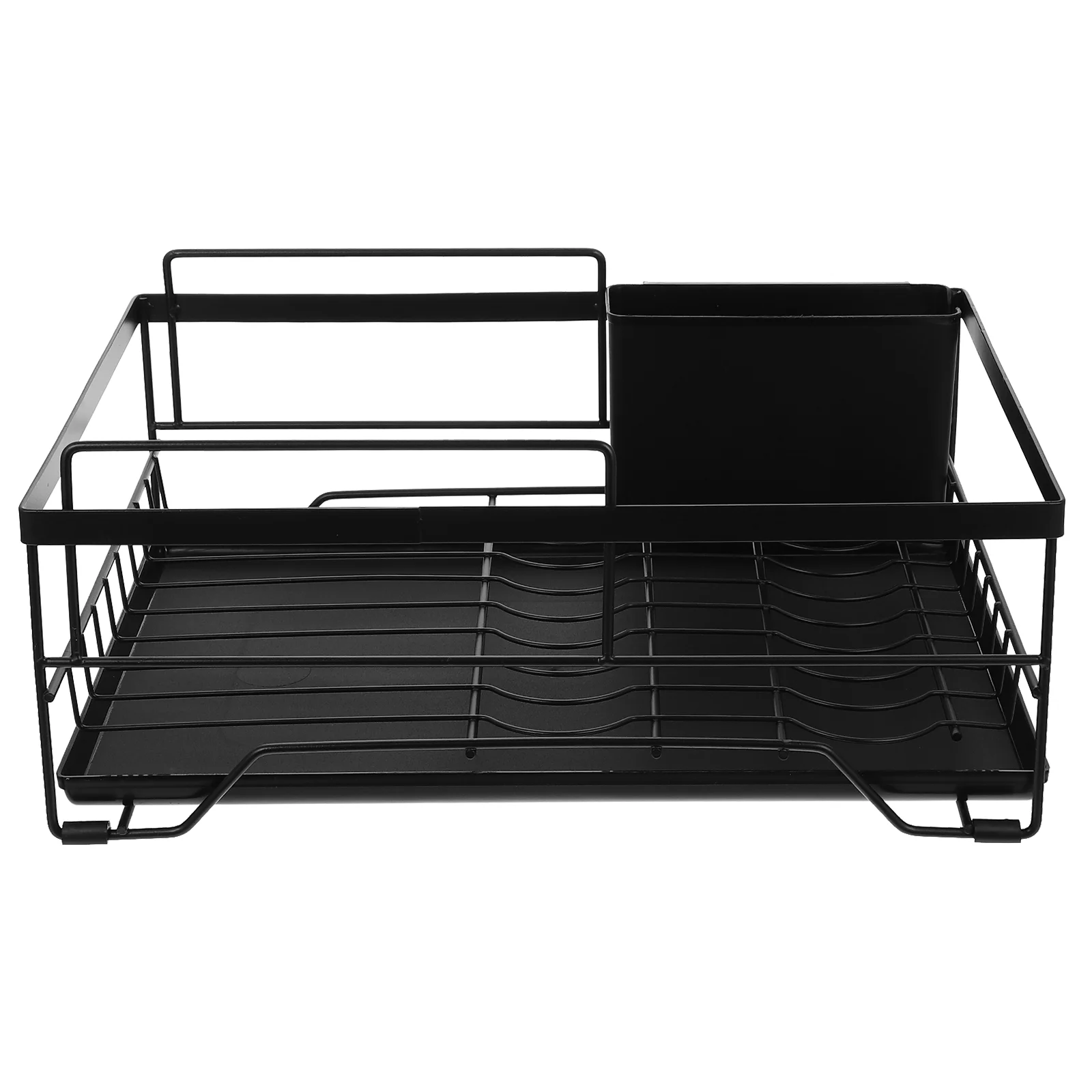 

Rack Drying Dish Sink Kitchen Bottle Drainer The Over Plate Strainer Holder Cup Stand Tree Utensil Modern Dryer Wire Dinnerware