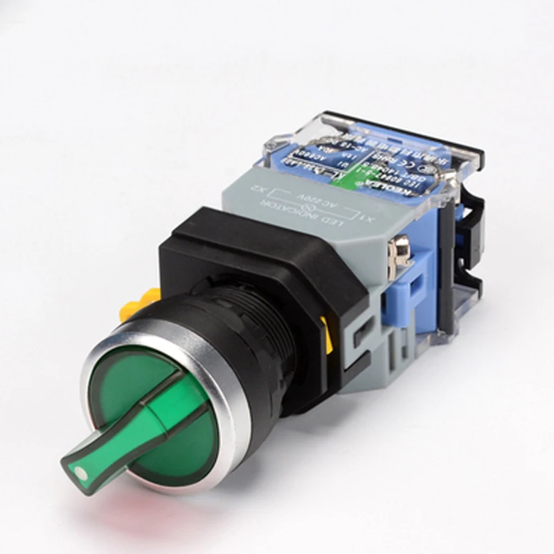 

Поворотный кнопочный переключатель LA38-11XD/2