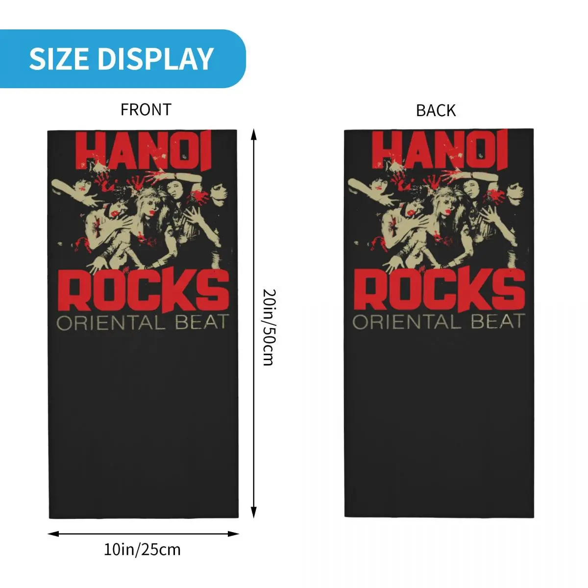 Восточный Регулируемый шарф-маска для лица с защитой от ветра