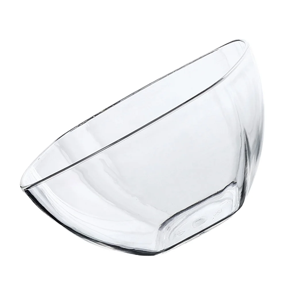 

Bowl Salad Bowls Glass Serving Clear Dessert Dish Acrylic Mixingfruit Snack Vegetable Pasta Condiment Appetizercream Ice