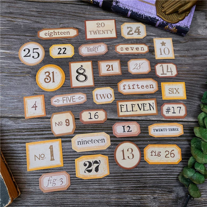 31 шт. Тим холтс винтажные Стикеры журнал нежелательных веществ этикетка для