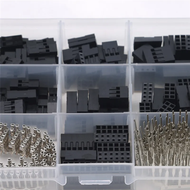 

Color Mixing 620PCS Boxed Jumper Head 2.54 Terminal Connector Auto Replacement Parts