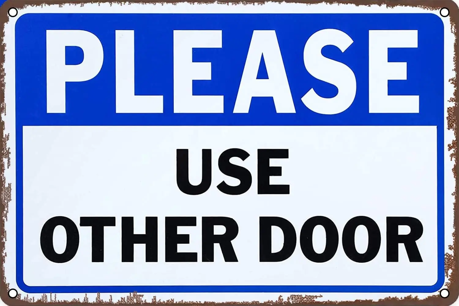Plese Use Other Door Metl Sgn Retro Wll Декор для дома Grden Mn Cve Brs Resturnts Cfes Offce Sre 12 8 NCH Tn