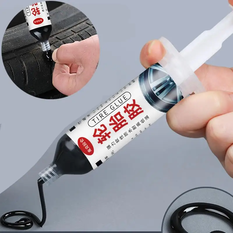 

Tire Repair Glue Liquid Strong Rubber Glues Black Soft Rubber Wear-resistant Non-corrosive Adhesive Instant Strong Bond Leather