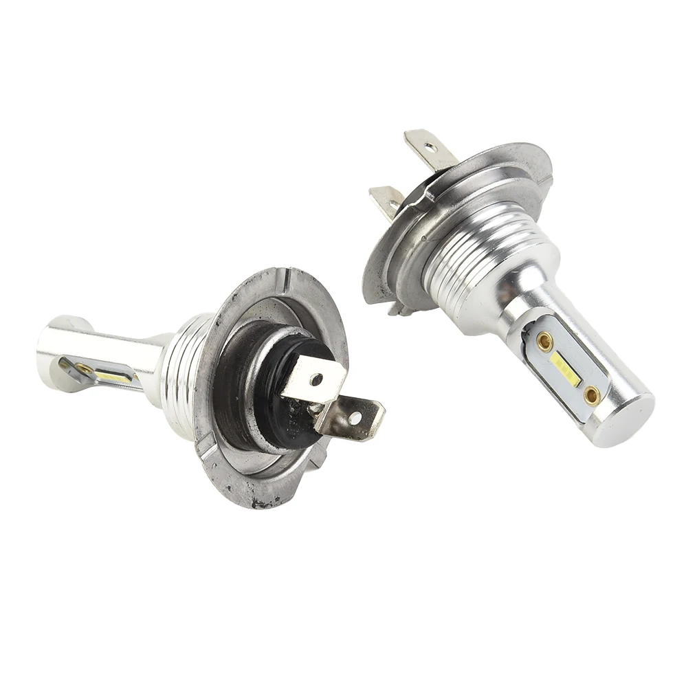 

2PCS H7 LED Headlight Bulbs Conversion Kit Hi/Lo Beam 55W 8000LM 6000K Fog Light Super Bright 12-24V Car Lighting Accessories
