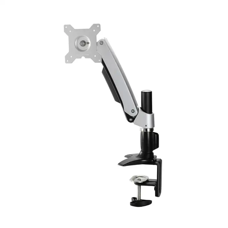 

Gorgeous Silver Articulating Single Monitor Mount--Finely Crafted for Maximum Viewing Comfort!