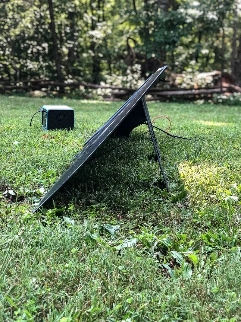 Портативные солнечные панели EB3A + PV120 для дома с быстрой зарядкой