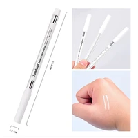 1pcs white surgical eyebrow tattoo skin marker pen tools microblading accessories tattoo marker pen permanent makeup