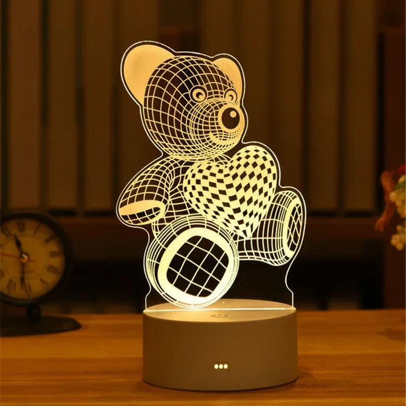 

3D Акриловый Ночник TCATTA