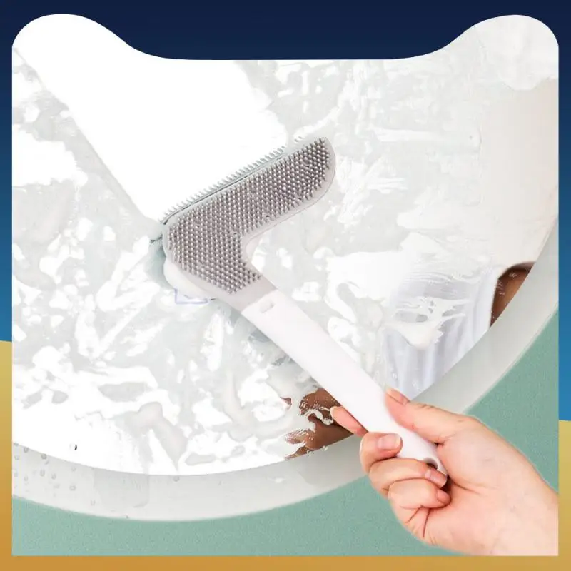 

Can Hang Defogging Wiper Bathroom Mirror Cleaning Brush Creative Multi-function Bathroom Glass Double-sided Plastic Scraper