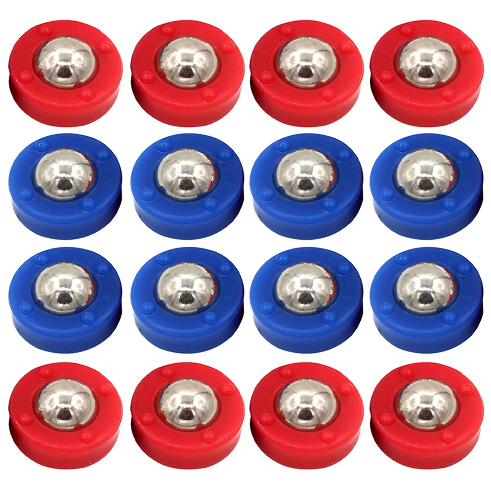 

24 Pcs Table Top Puck Game Outdoor Shuffleboard Pucks Bowling Ball Multifunction Balls Tabletop Steel Beads Child