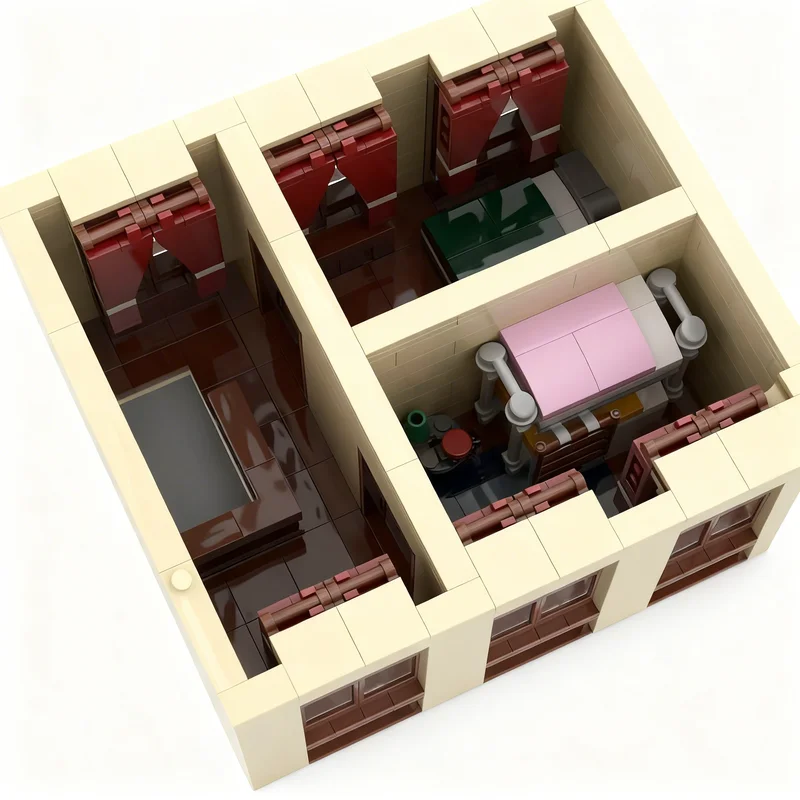 Фото 2091 деталь MOC Модульные здания Альтштадтхаус 
