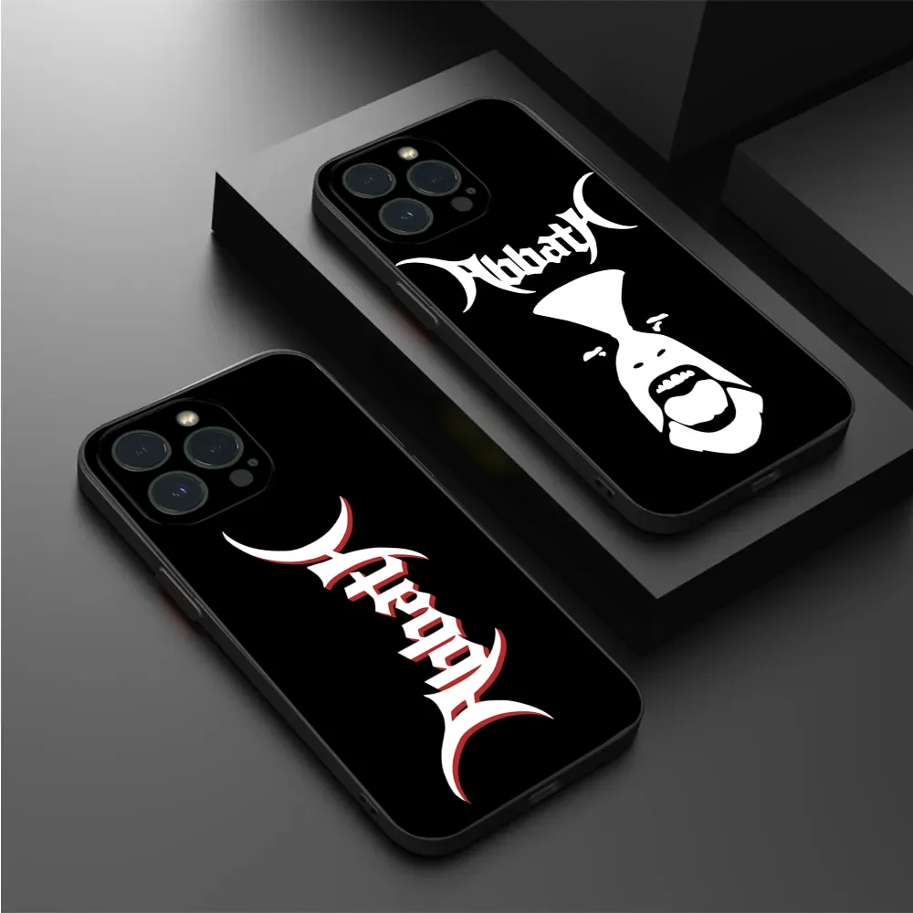 Чехол для телефона Heavy Metal Band ABBATH IPhone 16 15 14 13 12 Mini 11 Pro XS Max X XR SE5 6 7 8 Plus мягкий