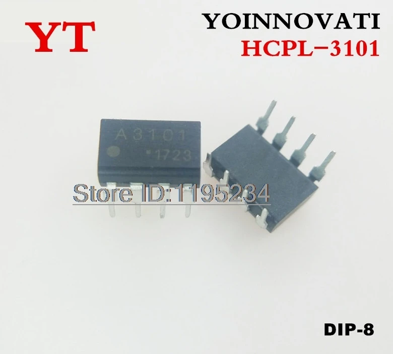 20 шт./лот HCPL-3101 HCPL3101 A3101 DIP8 IC