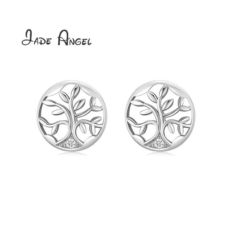 

Женские серьги-гвоздики «Дерево жизни», из серебра 925 пробы