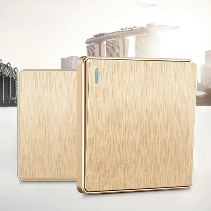 Фото Стандартный выключатель света YINKA 13A Великобритании, двойная розетка с USB, настенный выключатель 1, 2, 3, 4 группы, AC110-250 В, пластик, тип 86/146 №5