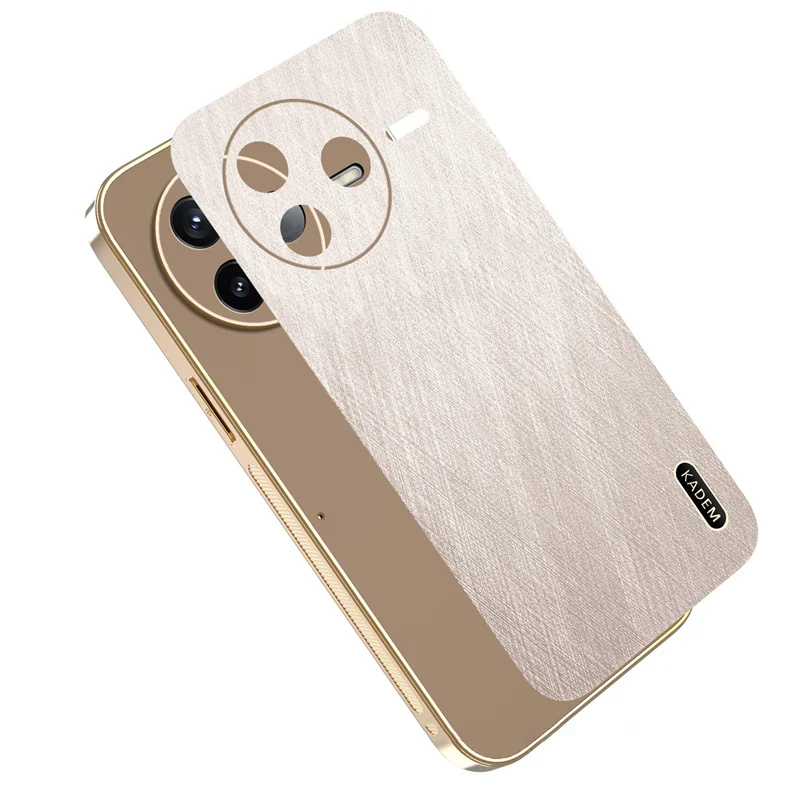 Фото Чехол Skinlee для Redmi K70E K80 Pro Poco F7 Ultra, силиконовый мягкий чехол с текстурой золотой нити для Xiaomi Poco F7 Ultra, чехол для телефона №3