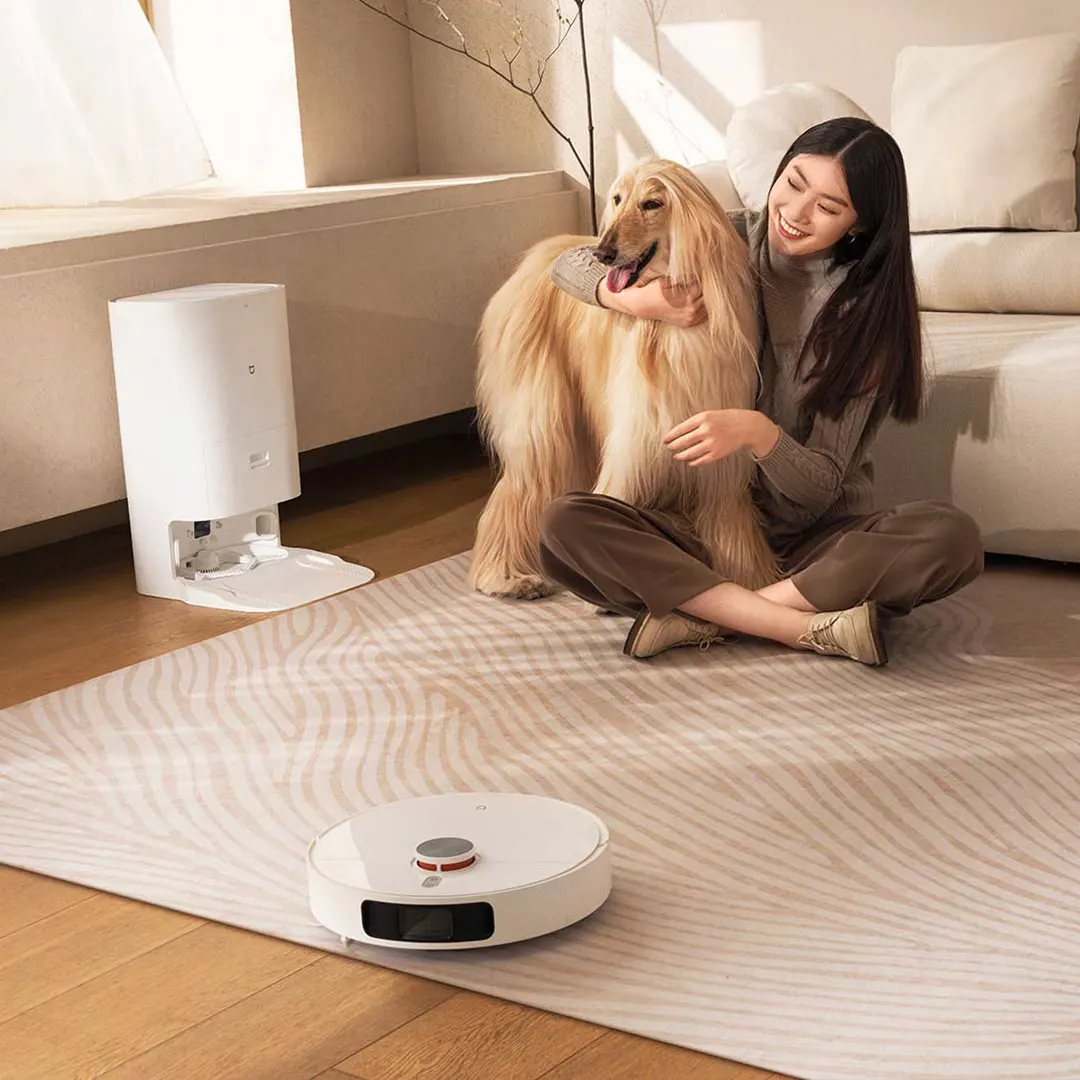 4000pa Xiaomi Mijia Omni Робот-пылесос для подметания и мытья полов самоочищающийся моющий