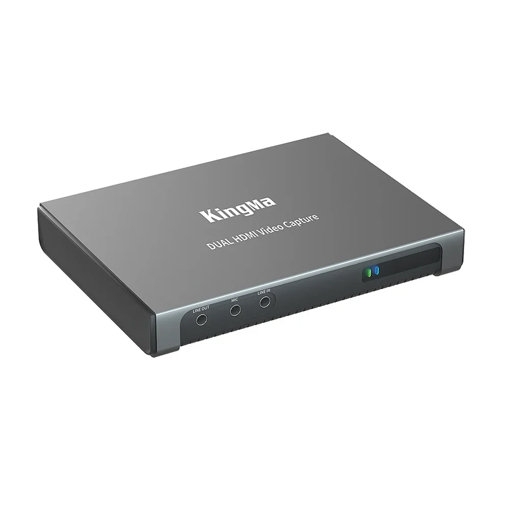 Фото Карта видеозахвата HD mi 1080P60, уникальный дизайн, цвет HDR, без сжатия, RGB, прямые игры/поиск, USB 3.0, двойная видеозахват HD mi №1
