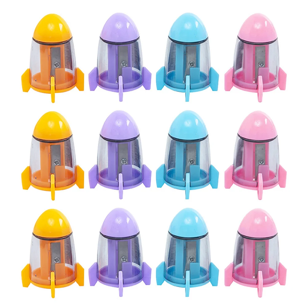 

12Pcs Household Hand Sharpeners Convenient Kids Sharpeners Adorable Sharpeners