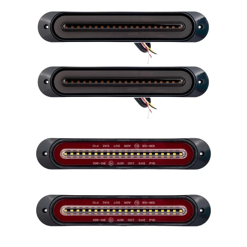 68 светодиодный задний фонарь для грузовика яркий указатель поворота заднего