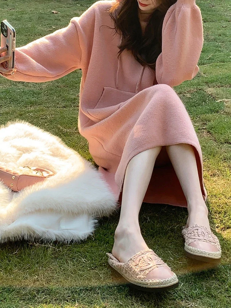 Элегантные и красивые женские платья новинка сезона осень-зима 2023 американское