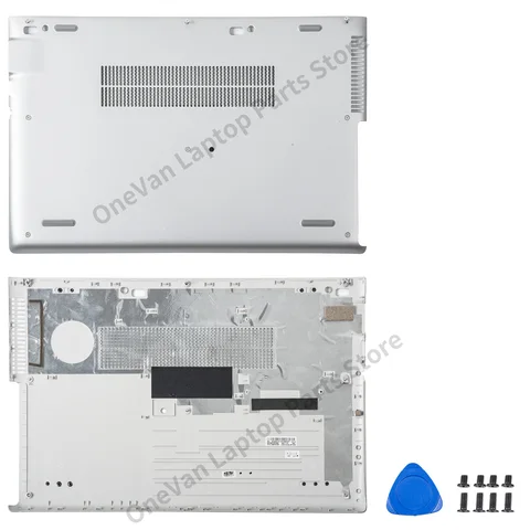 Новинка для ноутбука Probook 650 655 G4 G5, задняя крышка ЖК-дисплея/передняя панель/подставка для рук/нижний корпус/крышка шарнира/крышка без сенсорного экрана, серебристая