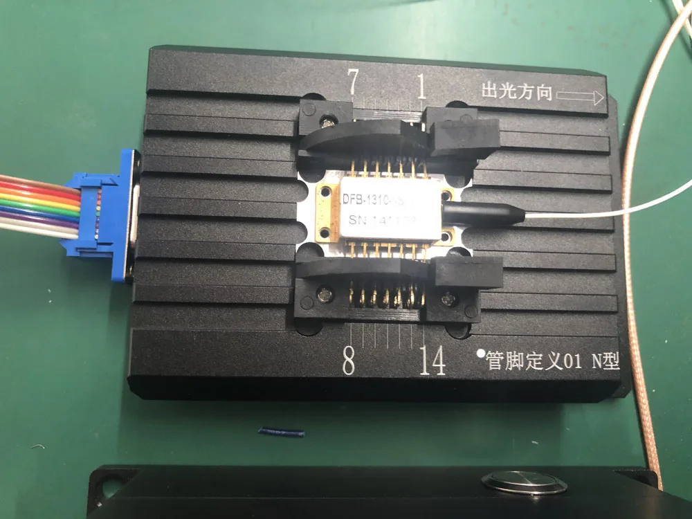 Butterfly DFB Laser Fixture Test Base Mounting SOA Jig