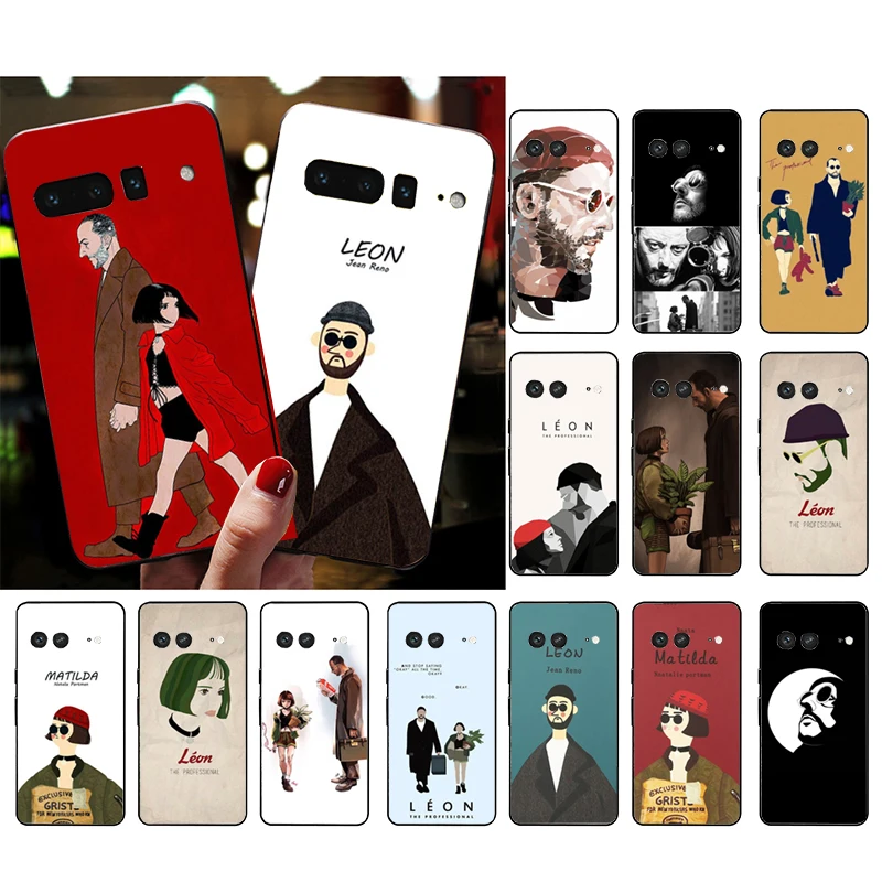 

Phone Case for Google Pixel 7 Pro 7 6A 6 Pro 5A 4A 3A Pixel 4 XL Pixel 5 6 4 3 XL 3A XL 2 XL Leon Matilda Natalie Portman Case