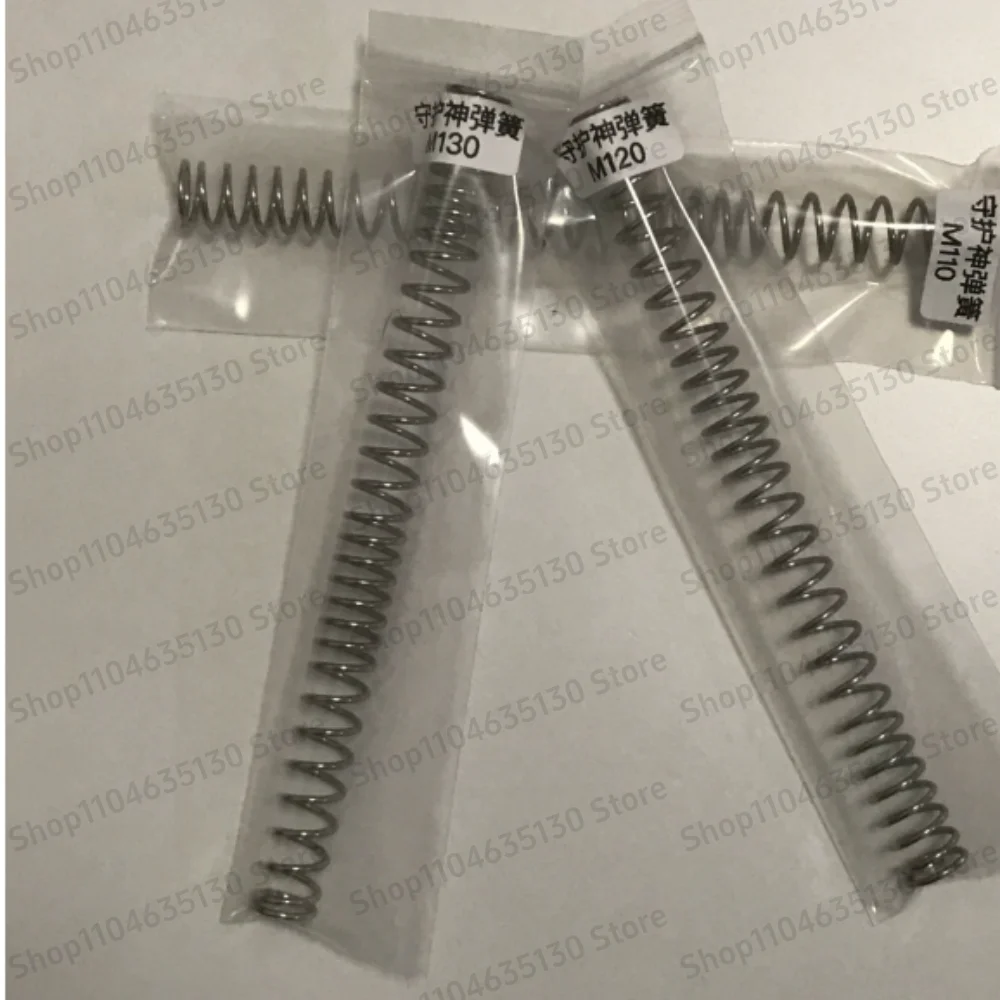 Фото 2 шт. пружины M70-200, аксессуары для пружин, пружина из фортепианной проволоки SHS, универсальная пружина Jinming 8 9, пружина для игрушек с неравномерным расположением пружин, M70 75 80 110 120 130 №1