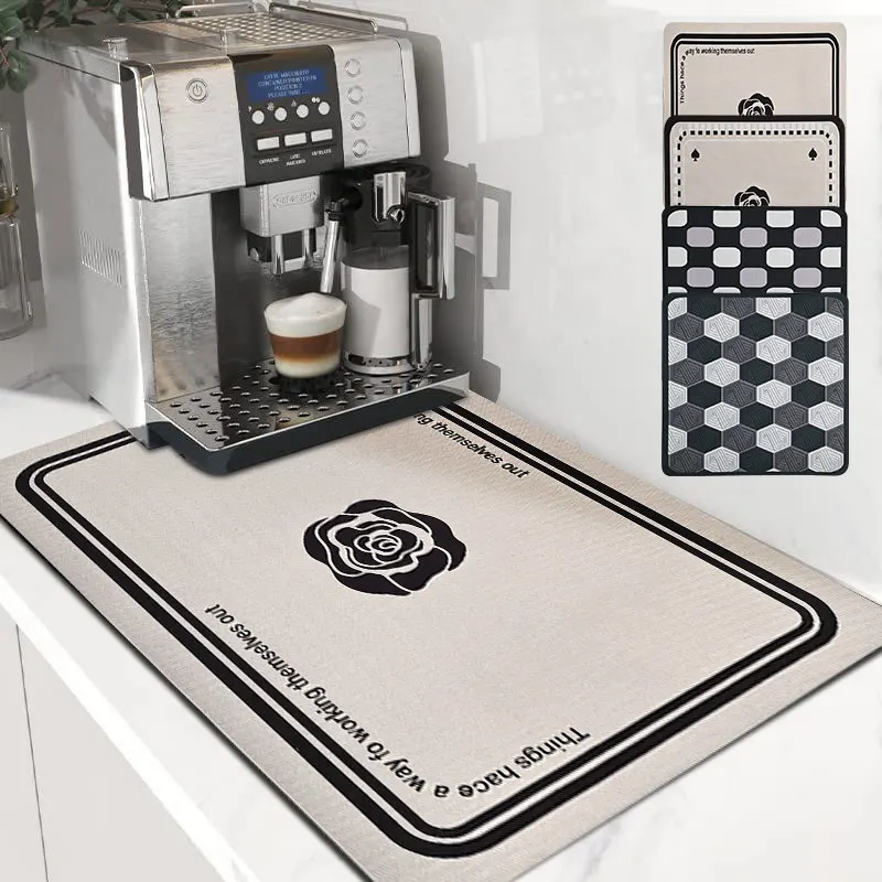

Absorbent Washing Machine Dust Cover Refrigerator Tops Oven Microwave Dustproof Mat Anti-slip Kitchen Bathroom Rugs Tapis