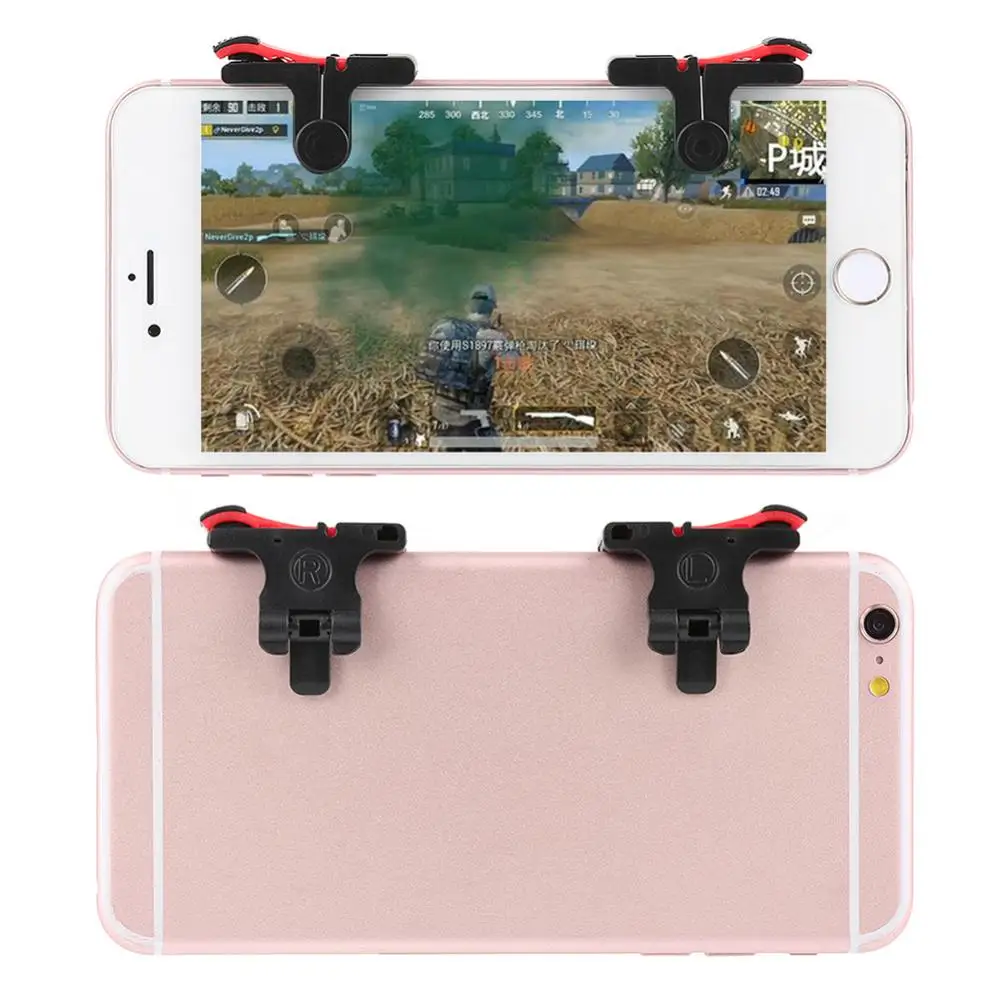 

PUBG Moible Controller Gamepad Free Fire L1 R1 Triggers PUGB Mobile Game Pad Grip L1R1 Joystick For IPhone Android Phone