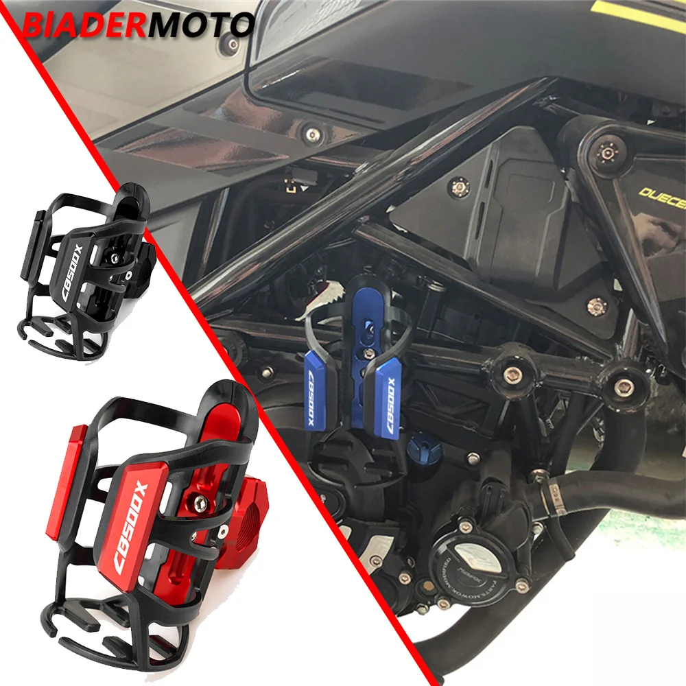 

New Motorcycle Accessories Beverage Water Bottle Drink Cup Holder Bracket For HONDA CB500X CB 500 X CB 500X 2009-2023 All Year