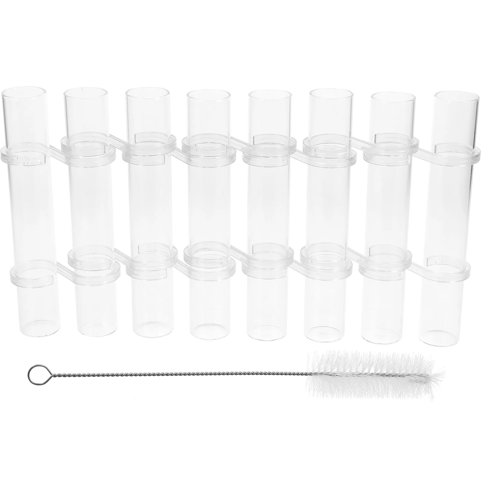 

Test Tube Vase Glass Planter Flower Vase Terrarium Container for Home Decoration Green Plants Wedding 18X3cm