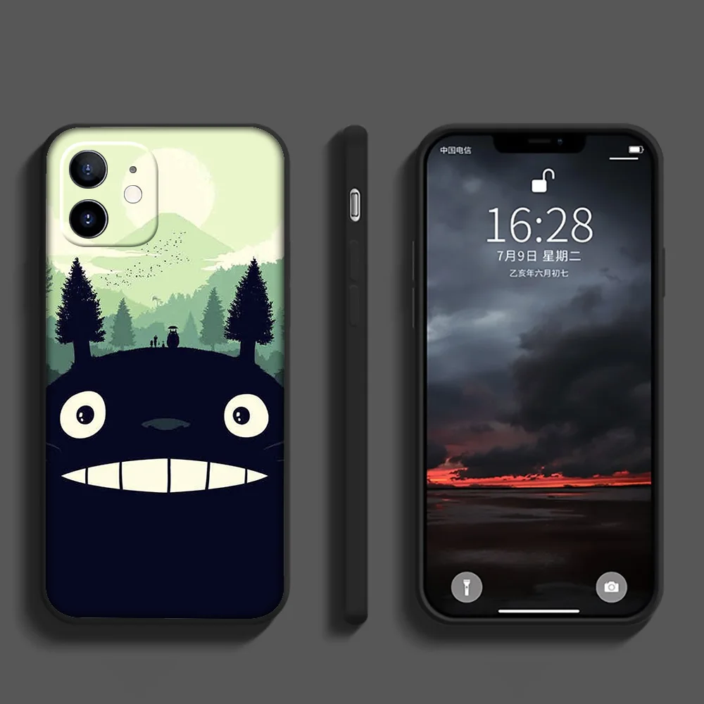 Мягкий чехол HA159 T-Totoros для Samsung Galaxy A15 S10E S9 S8 S7 Note 20 10 9 8 Plus Lite