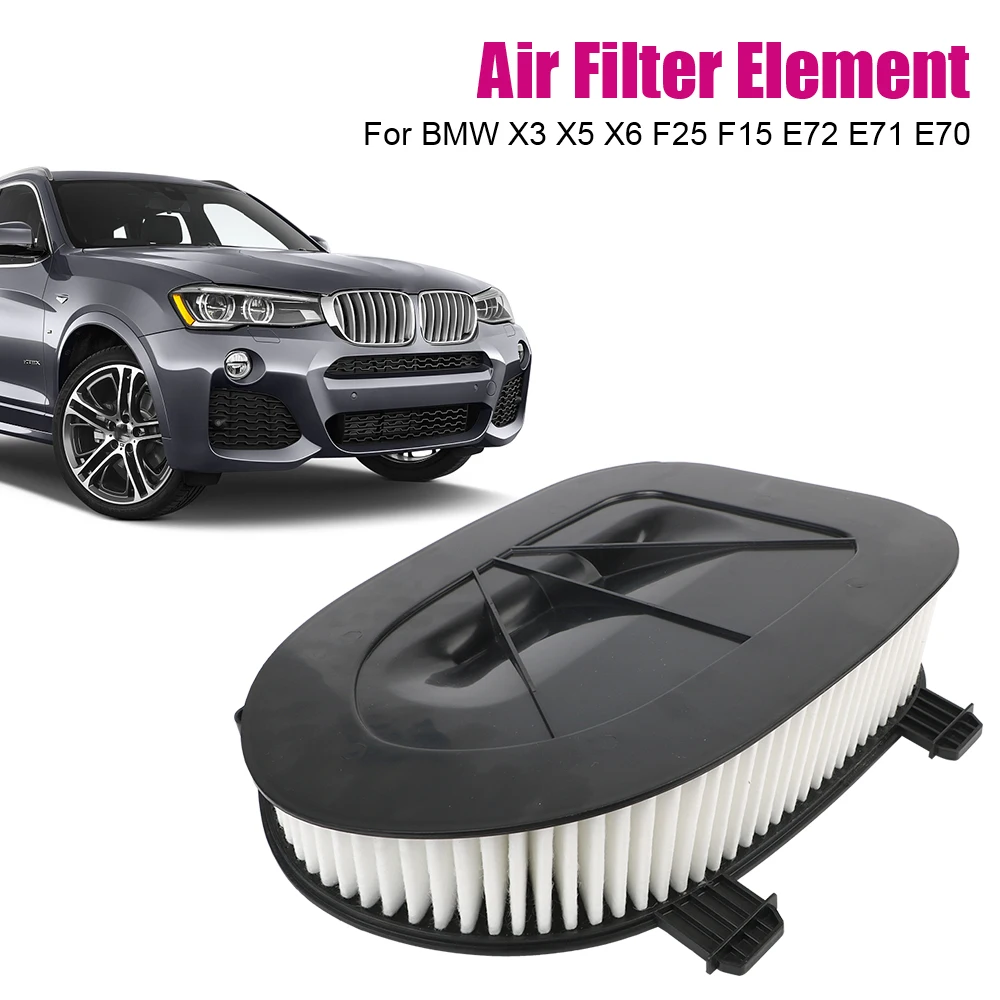 

Car Air Filter Element OEM 13717811026 Auto Accessories High Quality For BMW X3 X5 X6 F25 F15 E72 E71 E70 Air Filter 2.0-3.0L