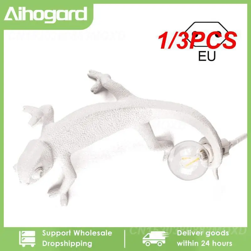 

1/3 шт. Скандинавская хамелея ящерица, настольная лампа, Современная Милая светодиодная каучуковая настольная лампа-хамелеон с животными, Детская прикроватная декоративная лампа