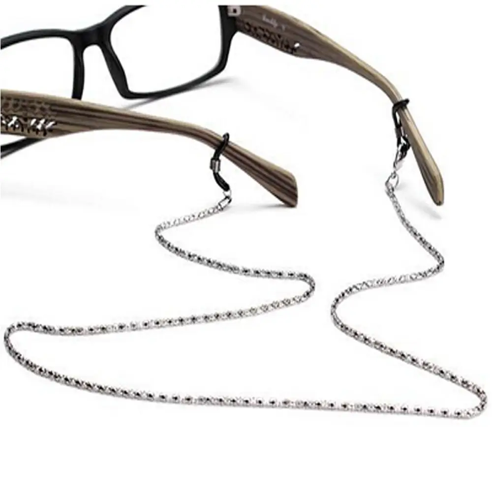 

Metal Black Silver Gold Necklace Spectacles Holder Eyeglass Glasses Chain Cord Reading Glasses Strap Sunglasses Lanyard