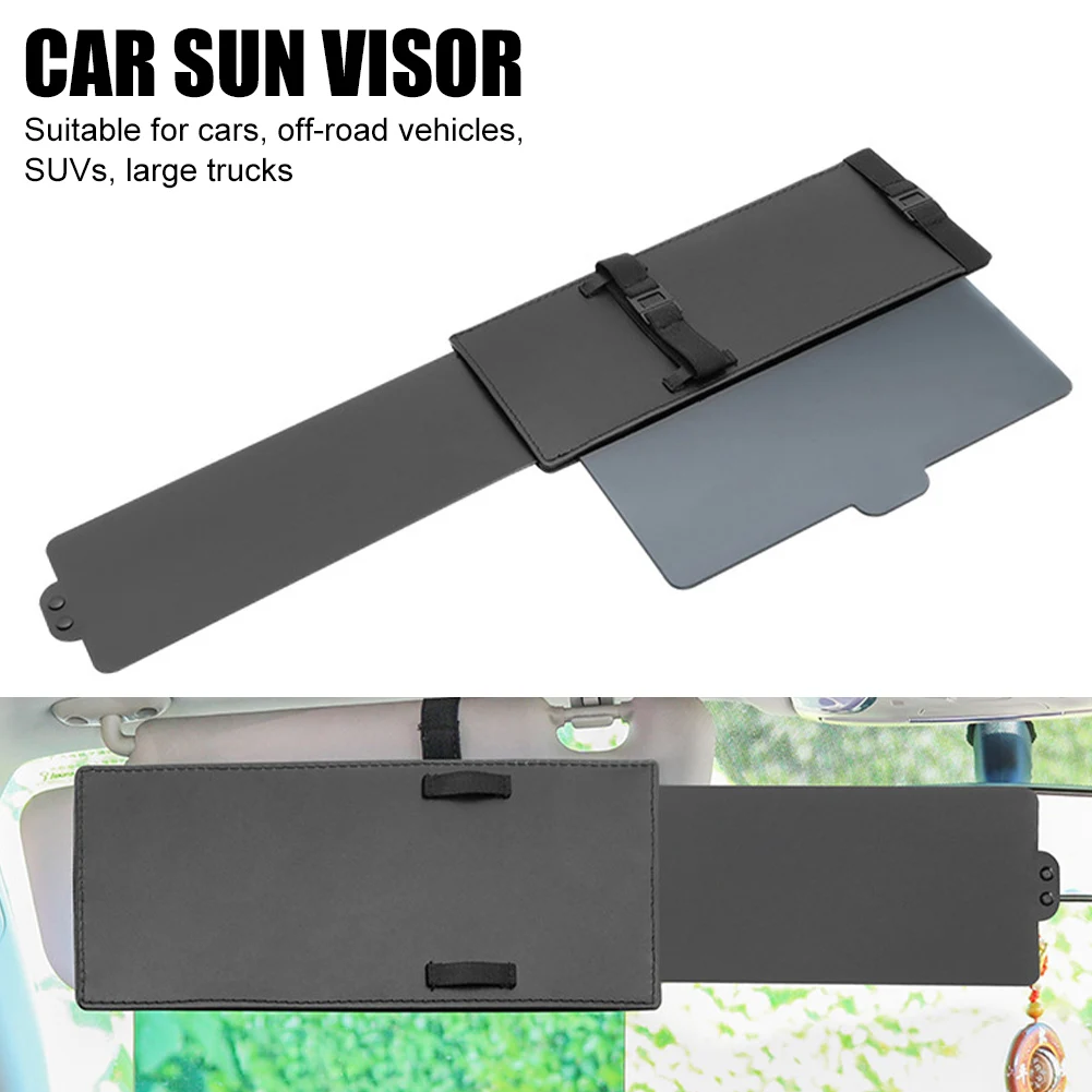 

1Pcs Car Sun Visor Extender Anti-glare Sun Blocker Car Window Sunshade And UV Rays Blocker Universal For Cars Accessories