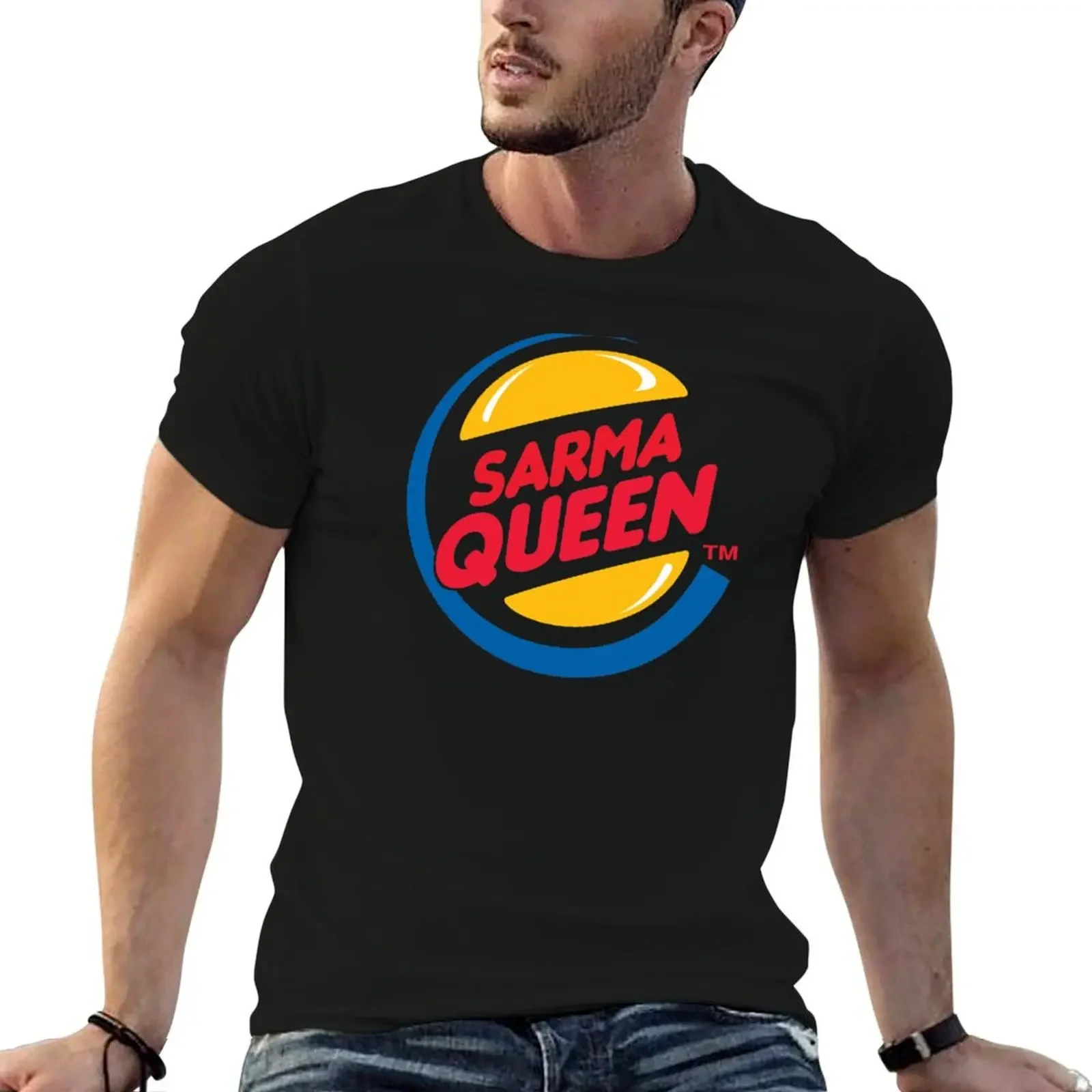 Футболка Sarma Queen Perfect Piece для любителей великой еды и фанатов милая одежда простые