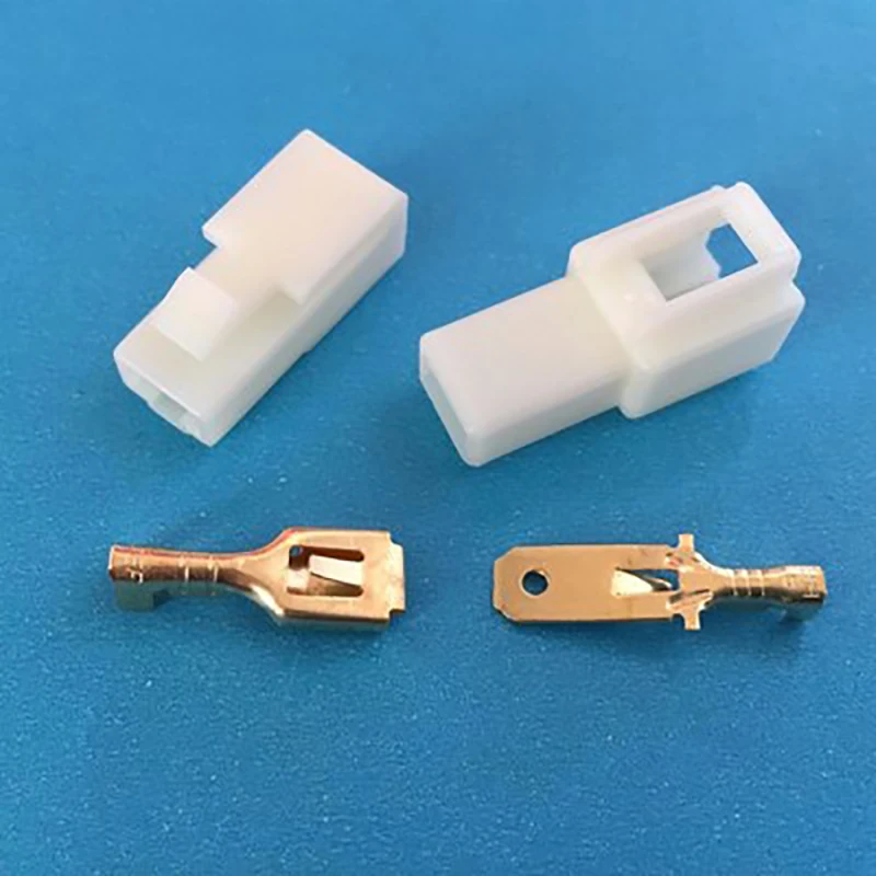 

Car line wire butt connector car connector plug 6.3mm connector 1P2P3P4 6-10P hole core
